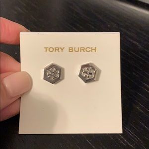 Tory Burch sterling silver earrings